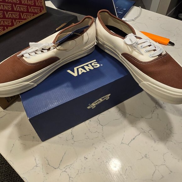 VANS Premium Authentic 44 Coffee Brown - VN000CQACFF Mens Size 11 Shoes NEW - Picture 3 of 9